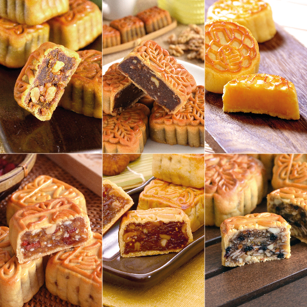 Mini 6 Assorted Flavors Mooncake Gift Pack (6pcs)